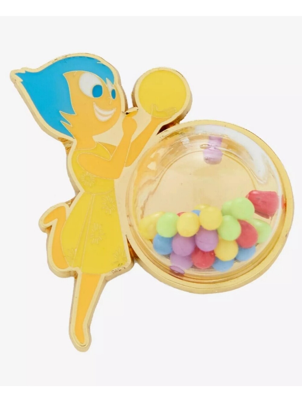 Loungefly Disney/Pixar Inside Out Joy 3D Dome Enamel Pin